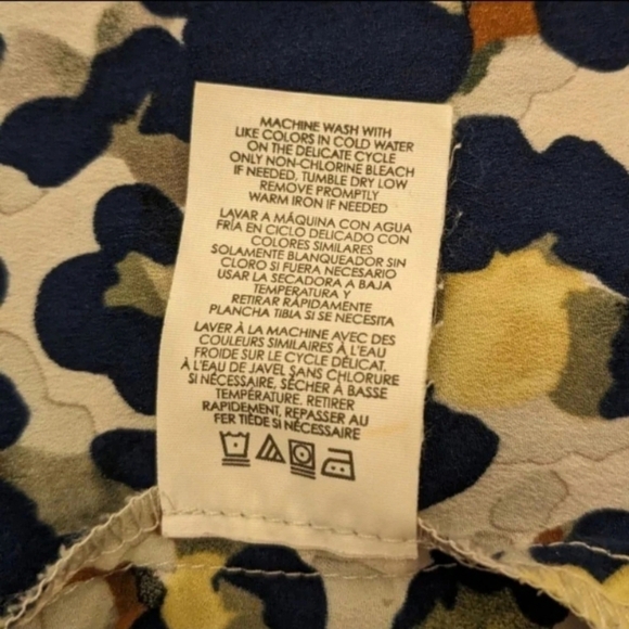 CAbi Seeing Spots Sleeveless Tank Blouse, Womens Size XS - Picture 10 of 11